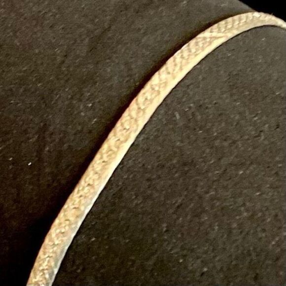 ARR Dainty Sterling 925 Silver 7” Herringbone Bracelet - Picture 8 of 8